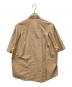 AURALEE (オーラリー) Washed FINX TWILL BIG Half sleeved シャツ　半袖シャツ ベージュ サイズ:4：10000円