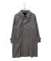 UNITED ARROWS（ユナイテッドアローズ）の古着「モッサ ハウンドトゥース バルマカーンコート　ロングコート」｜グレー