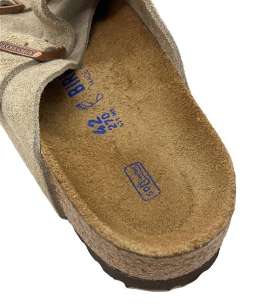 BIRKENSTOCK（ビルケンシュトック）BIRKENSTOCK (ビルケンシュトック) Zurich BS（チューリッヒ・ビーエス） グレー サイズ:42の古着・服飾アイテム