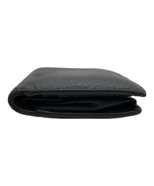 Maison Margiela（メゾンマルジェラ）Maison Margiela (メゾンマルジェラ) 4ステッチ バイフォールドウォレット/2つ折り財布 ブラックの古着・服飾アイテム