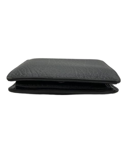 Maison Margiela（メゾンマルジェラ）Maison Margiela (メゾンマルジェラ) 4ステッチ バイフォールドウォレット/2つ折り財布 ブラックの古着・服飾アイテム