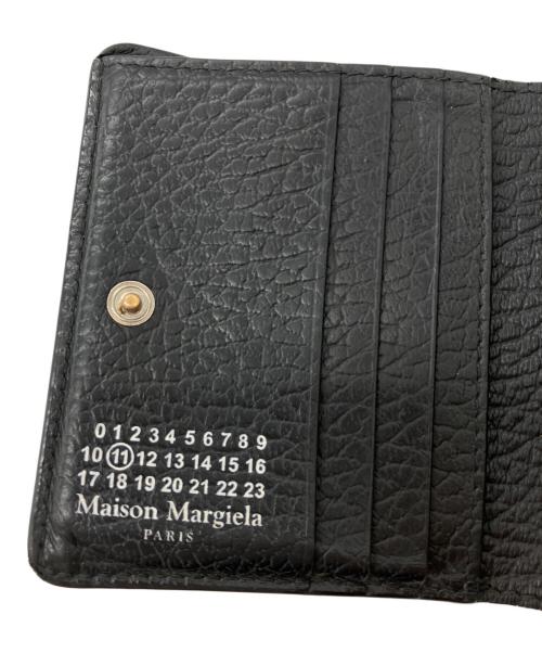 Maison Margiela（メゾンマルジェラ）Maison Margiela (メゾンマルジェラ) 4ステッチ バイフォールドウォレット/2つ折り財布 ブラックの古着・服飾アイテム