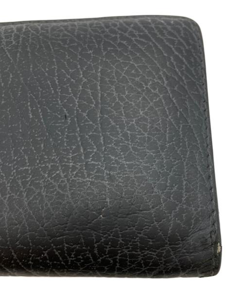 Maison Margiela（メゾンマルジェラ）Maison Margiela (メゾンマルジェラ) 4ステッチ バイフォールドウォレット/2つ折り財布 ブラックの古着・服飾アイテム