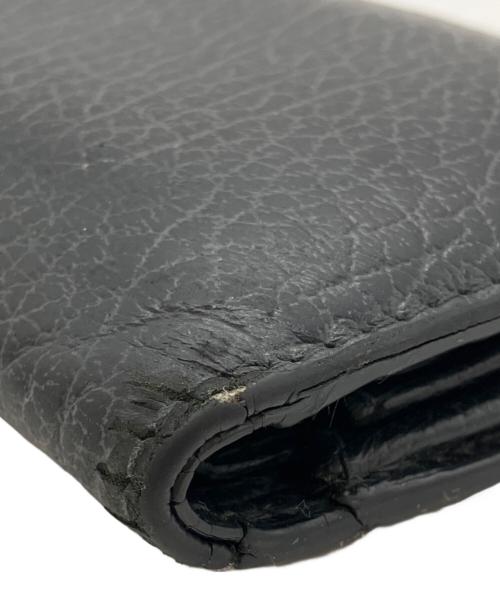 Maison Margiela（メゾンマルジェラ）Maison Margiela (メゾンマルジェラ) 4ステッチ バイフォールドウォレット/2つ折り財布 ブラックの古着・服飾アイテム