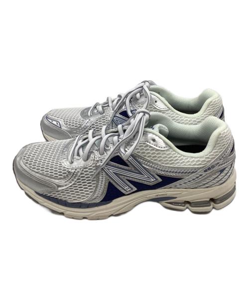 NEW BALANCE（ニューバランス）NEW BALANCE (ニューバランス) パフォーマンスランニングシューズ シルバー サイズ:26cmの古着・服飾アイテム