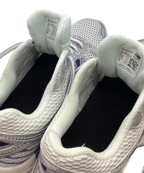 NEW BALANCE（ニューバランス）NEW BALANCE (ニューバランス) パフォーマンスランニングシューズ シルバー サイズ:26cmの古着・服飾アイテム
