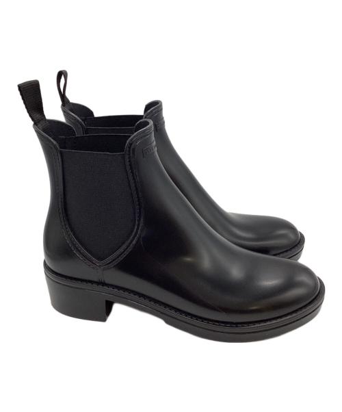 MACKINTOSH（マッキントッシュ）MACKINTOSH (マッキントッシュ) TRINIT サイドゴアレインブーツ ブラック サイズ:38の古着・服飾アイテム