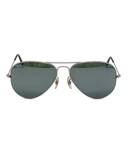 RAY-BAN（レイバン）RAY-BAN (レイバン) ティアドロップサングラス シルバー サイズ:58□14の古着・服飾アイテム