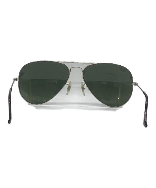 RAY-BAN（レイバン）RAY-BAN (レイバン) ティアドロップサングラス シルバー サイズ:58□14の古着・服飾アイテム