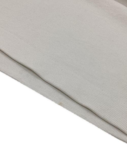 LACOSTE（ラコステ）LACOSTE (ラコステ) ヘビーウェイトブランドネームロゴTシャツ ホワイト サイズ:5の古着・服飾アイテム