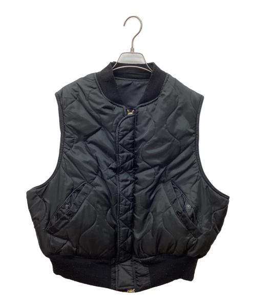 ALPHA INDUSTRIES（アルファインダストリーズ）ALPHA INDUSTRIES (アルファインダストリーズ) FV-2 Flyer's Vest ブラック サイズ:XLの古着・服飾アイテム