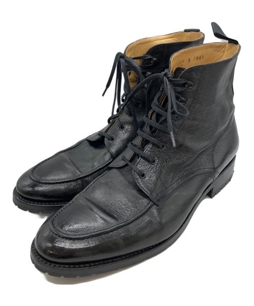Cordwainer（コードウェイナー）Cordwainer (コードウェイナー) レースアップブーツ ブラック サイズ:8 1/2の古着・服飾アイテム