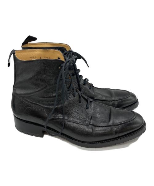 Cordwainer（コードウェイナー）Cordwainer (コードウェイナー) レースアップブーツ ブラック サイズ:8 1/2の古着・服飾アイテム
