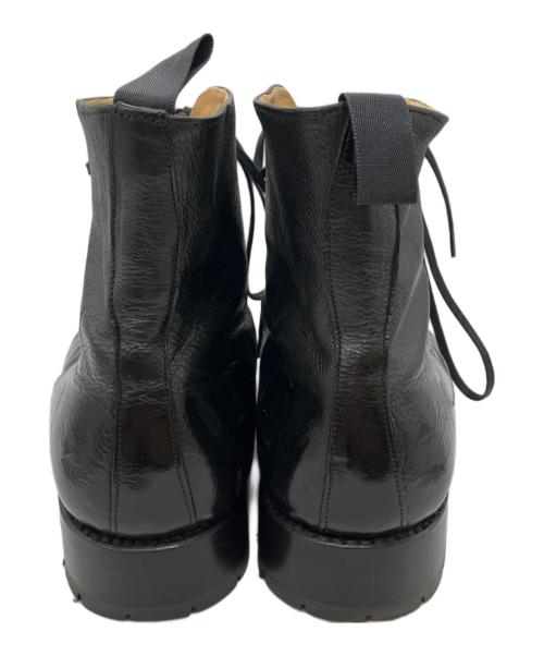 Cordwainer（コードウェイナー）Cordwainer (コードウェイナー) レースアップブーツ ブラック サイズ:8 1/2の古着・服飾アイテム