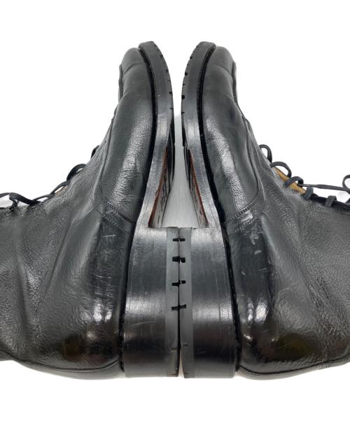 Cordwainer（コードウェイナー）Cordwainer (コードウェイナー) レースアップブーツ ブラック サイズ:8 1/2の古着・服飾アイテム