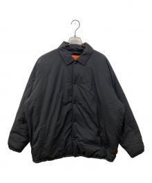 UNIVERSAL OVERALL（ユニバーサルオーバーオール）の古着「PADDING COACH JACKET　パディング コーチ ジャケット」｜ブラック