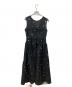 eimy istoire (エイミーイストワール) GYPSOPHILE DRESS　ジプソフィル・ドレス　ノースリーブワンピース ブラック サイズ:38：13000円