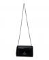 Vivienne Westwood (ヴィヴィアンウエストウッド) エナメルショルダーバッグ ブラック：13000円