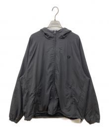 FRED PERRY（フレッドペリー）の古着「HOODED SHELL JACKET　フーデッド・シェル・ジャケット」｜ブラック