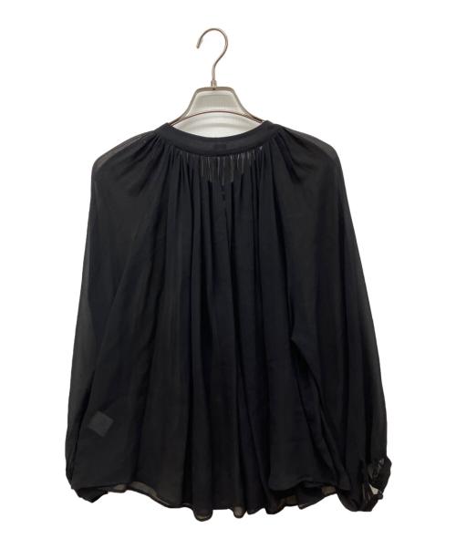 ARTS&SCIENCE（アーツアンドサイエンス）ARTS&SCIENCE (アーツアンドサイエンス) シルクブラウス ブラック サイズ:FREEの古着・服飾アイテム