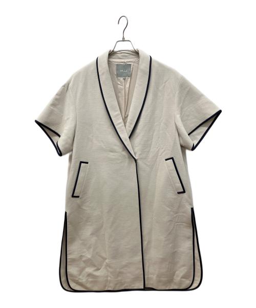 23区（ニジュウサンク）23区 (ニジュウサンク) ウールコート ベージュ サイズ:36の古着・服飾アイテム
