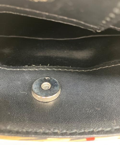 BURBERRY（バーバリー）BURBERRY (バーバリー) ノヴァチェック切替レザーショルダーバッグ ブラックの古着・服飾アイテム