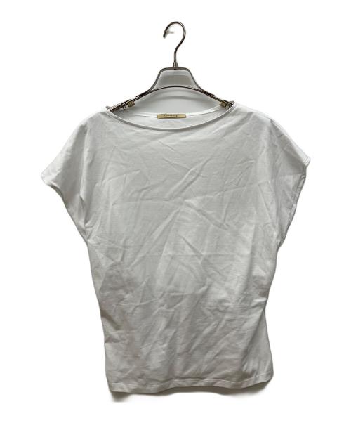 Curensology（カレンソロジー）Curensology (カレンソロジー) バックシャーリングTシャツ ホワイト サイズ:FREE 未使用品の古着・服飾アイテム
