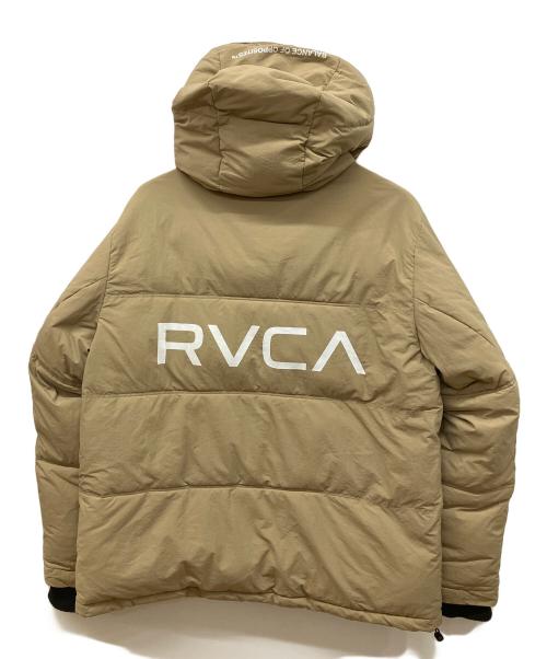 RVCA（ルーカ）RVCA (ルーカ) BALANCE PUFFER HD JK ベージュ サイズ:Mの古着・服飾アイテム