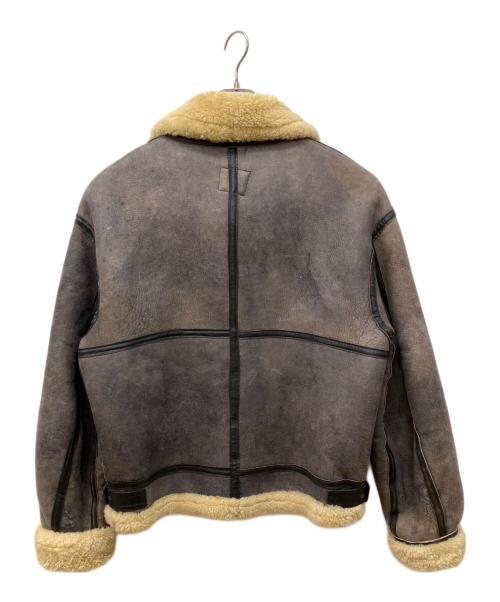 AVIREX（アヴィレックス）AVIREX (アヴィレックス) B-3ムートンフライトジャケット ブラウン サイズ:Mの古着・服飾アイテム