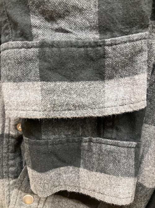 KADOYA（カドヤ）KADOYA (カドヤ) チェックシャツ グレー サイズ:3Lの古着・服飾アイテム