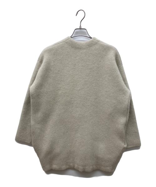 ELENDEEK（エレンディーク）ELENDEEK (エレンディーク) CN RACCOON MIX W CARDIGAN アイボリー サイズ:01の古着・服飾アイテム