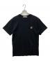 MAISON KITSUNE（メゾンキツネ）の古着「ロゴTシャツ」｜ブラック