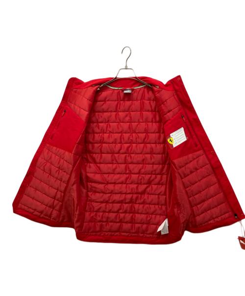 PUMA（プーマ）PUMA (プーマ) Ferrari (フェラーリ) 中綿ベスト レッド サイズ:US:L 未使用品の古着・服飾アイテム