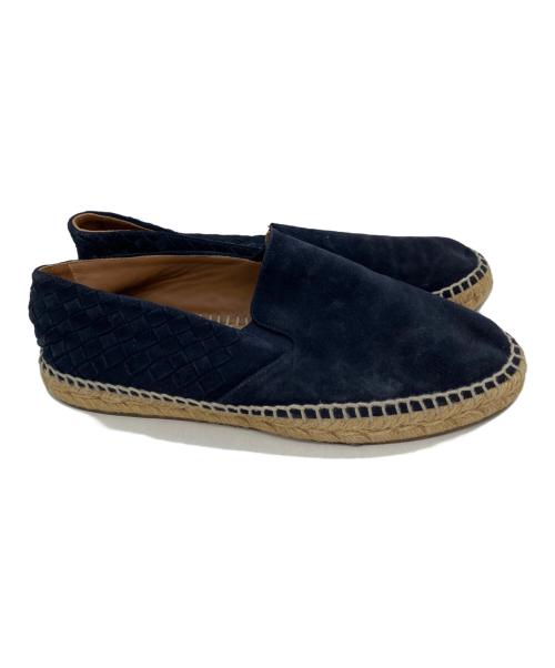 BOTTEGA VENETA（ボッテガベネタ）BOTTEGA VENETA (ボッテガベネタ) エスパドリーユ ネイビー サイズ:40の古着・服飾アイテム