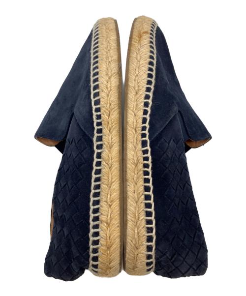 BOTTEGA VENETA（ボッテガベネタ）BOTTEGA VENETA (ボッテガベネタ) エスパドリーユ ネイビー サイズ:40の古着・服飾アイテム