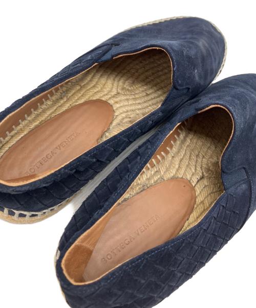 BOTTEGA VENETA（ボッテガベネタ）BOTTEGA VENETA (ボッテガベネタ) エスパドリーユ ネイビー サイズ:40の古着・服飾アイテム