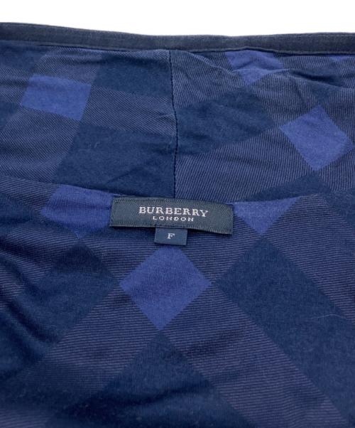 BURBERRY LONDON（バーバリーロンドン）BURBERRY LONDON (バーバリーロンドン) アンサンブルカーディガン ネイビー サイズ:FREEの古着・服飾アイテム