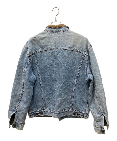 LEVI'S（リーバイス）LEVI'S (リーバイス) 90's襟コーデュロイデニムジャケット インディゴ サイズ:Mの古着・服飾アイテム