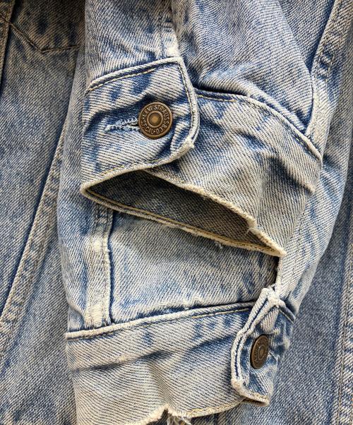LEVI'S（リーバイス）LEVI'S (リーバイス) 90's襟コーデュロイデニムジャケット インディゴ サイズ:Mの古着・服飾アイテム