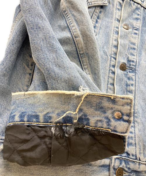 LEVI'S（リーバイス）LEVI'S (リーバイス) 90's襟コーデュロイデニムジャケット インディゴ サイズ:Mの古着・服飾アイテム