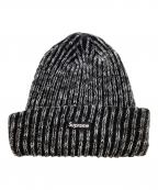 SUPREMEシュプリーム）の古着「Rainbow Knit Loose Gauge Beanie」｜ブラック
