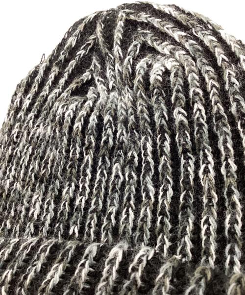 SUPREME（シュプリーム）Supreme (シュプリーム) Rainbow Knit Loose Gauge Beanie ブラックの古着・服飾アイテム