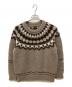 BATONER（バトナ―）の古着「NORDIC CREW NECK」｜ベージュ