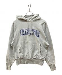 Champion REVERSE WEAVE（チャンピオン リバース ウィーブ）の古着「プルオーバーパーカー」｜グレー