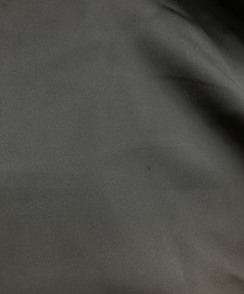 adidas（アディダス）adidas (アディダス) サテン ワイドレッグ トラックパンツ ブラック サイズ:2XLの古着・服飾アイテム