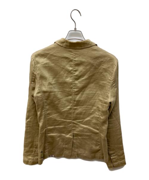 ARMANI JEANS（アルマーニジーンズ）ARMANI JEANS (アルマーニジーンズ) 2Bテーラードジャケット ベージュ サイズ:44の古着・服飾アイテム