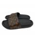 LOUIS VUITTON (ルイ ヴィトン) ウォーターフロント・ライン ミュール ブラック サイズ:9：32000円
