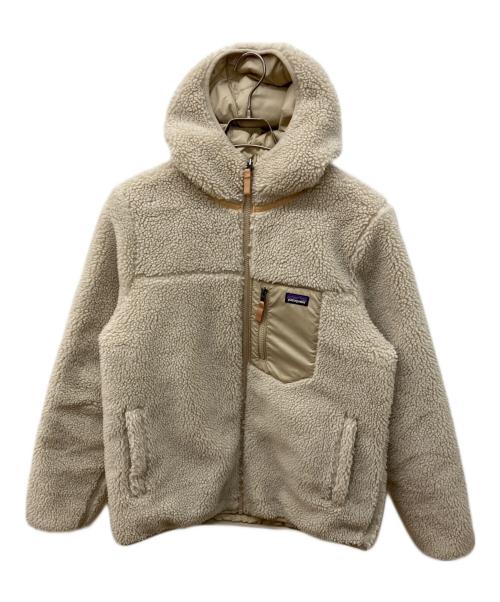 Patagonia（パタゴニア）Patagonia (パタゴニア) キッズ・リバーシブル・レディ・フレディ・フーディ ベージュ サイズ:不明の古着・服飾アイテム