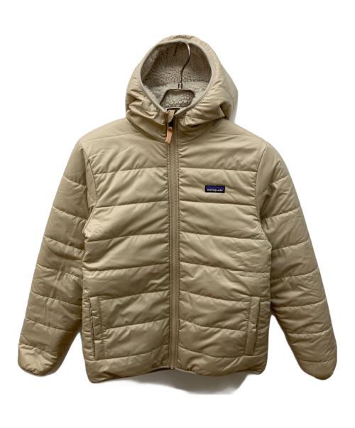 Patagonia（パタゴニア）Patagonia (パタゴニア) キッズ・リバーシブル・レディ・フレディ・フーディ ベージュ サイズ:不明の古着・服飾アイテム