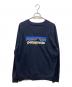 Patagonia (パタゴニア) P-6ロゴ・オーガニック・クルー・スウェットシャツ ネイビー サイズ:L：5000円